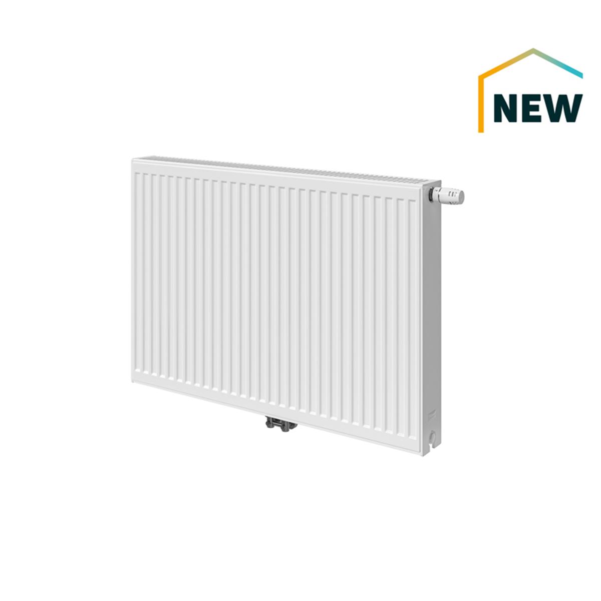 Radson Integra Flex 8C 33 HxL=300x2000 (9/26) 2694W (75/65/20) wit RAL9016 , aansluiting: rechts / midden